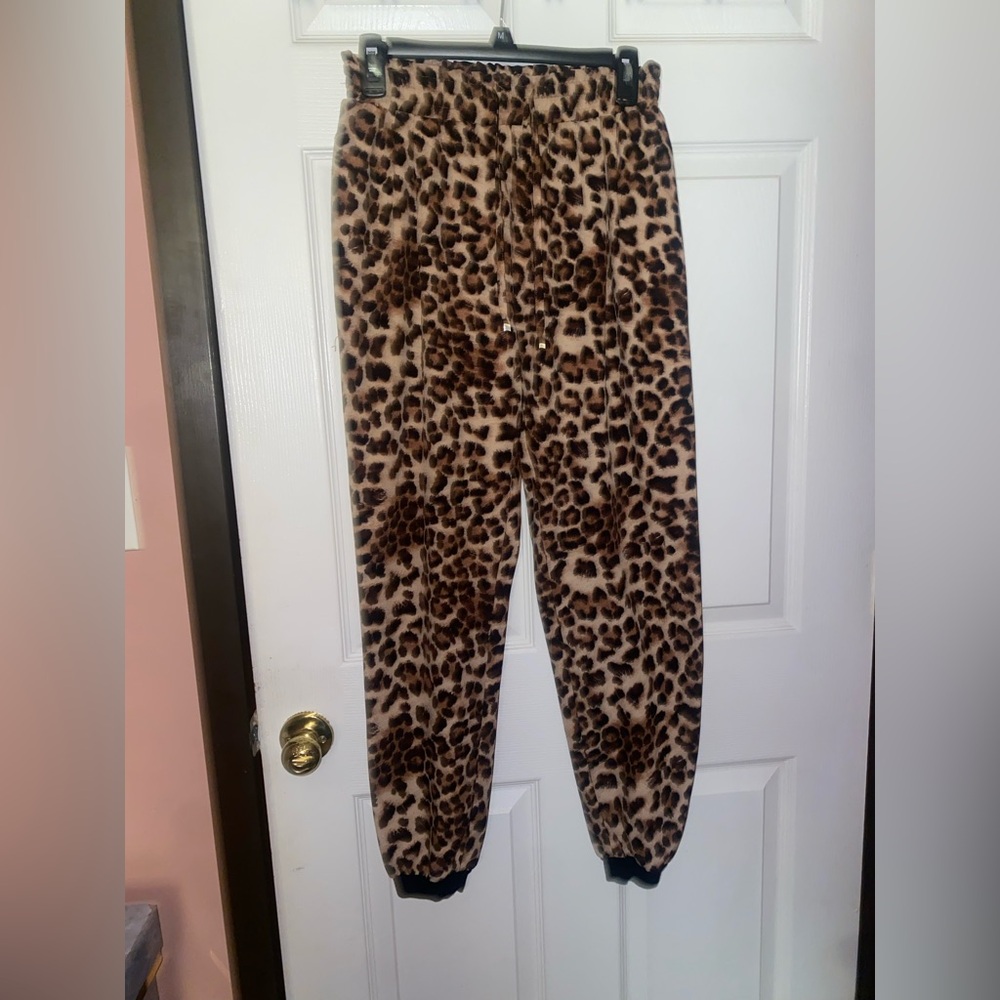 Entro Leopard Print Pants